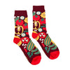 Add fun to your sock collection with these veggie inspired socks, designed by Esther Sandler of Togetherness Designs