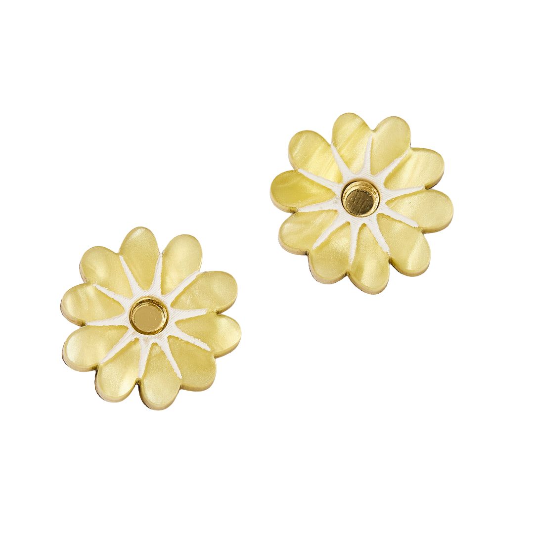 Vera Earrings - Yellow