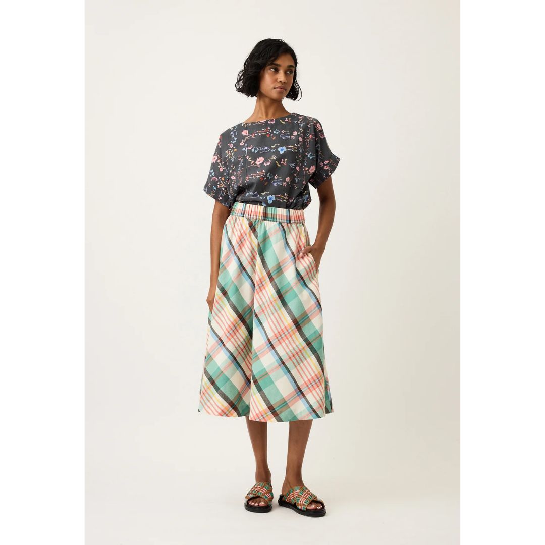 Wave Skirt - Summer Check
