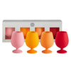 Sunset | Stemm | Silicone Unbreakable Wine Glasses