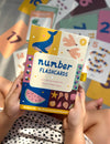 Illustrated Number Flashcards - Kids Toys Learning Education