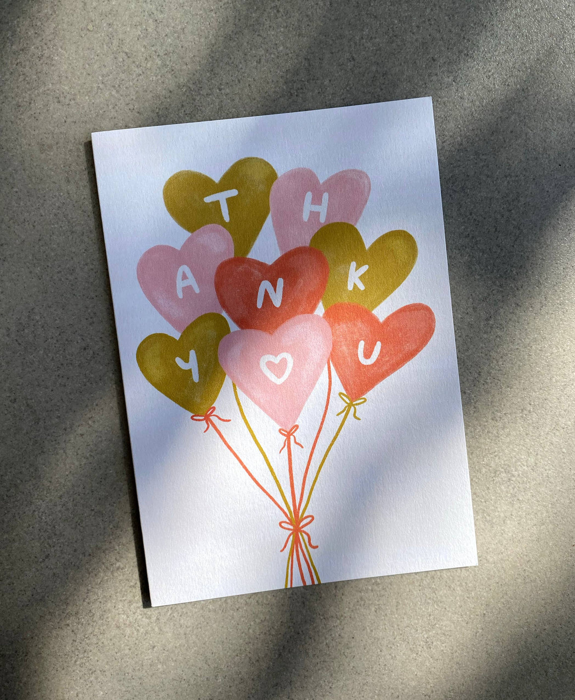 Thank You Balloons Greeting Card - Thanks | Appreciation