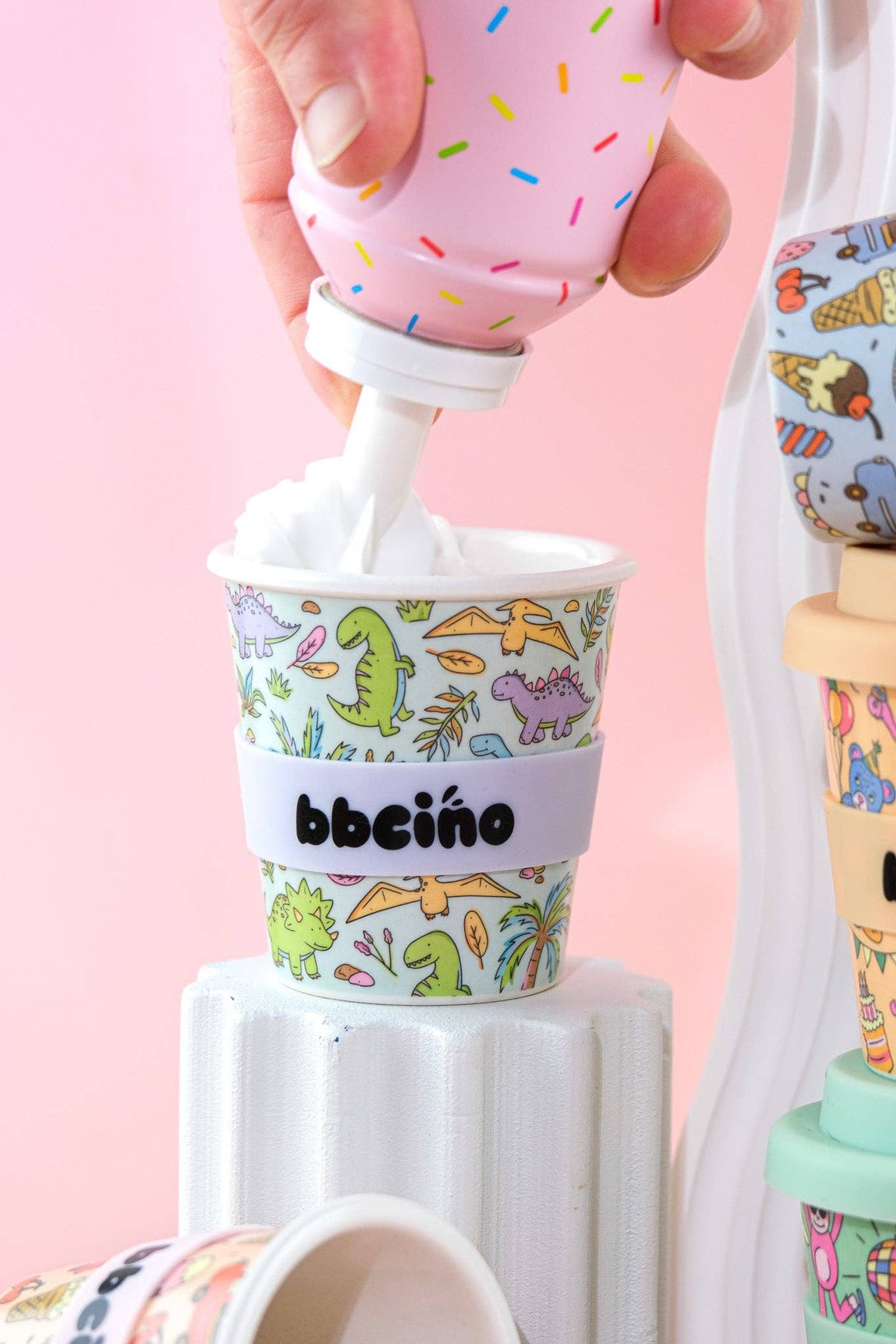 Sipasaurus Babycino Cup - 120ml (STRAW INCLUDED)
