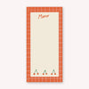 Cherry Memo Magnetic Notepad - Cute To-Do List Notes Planner