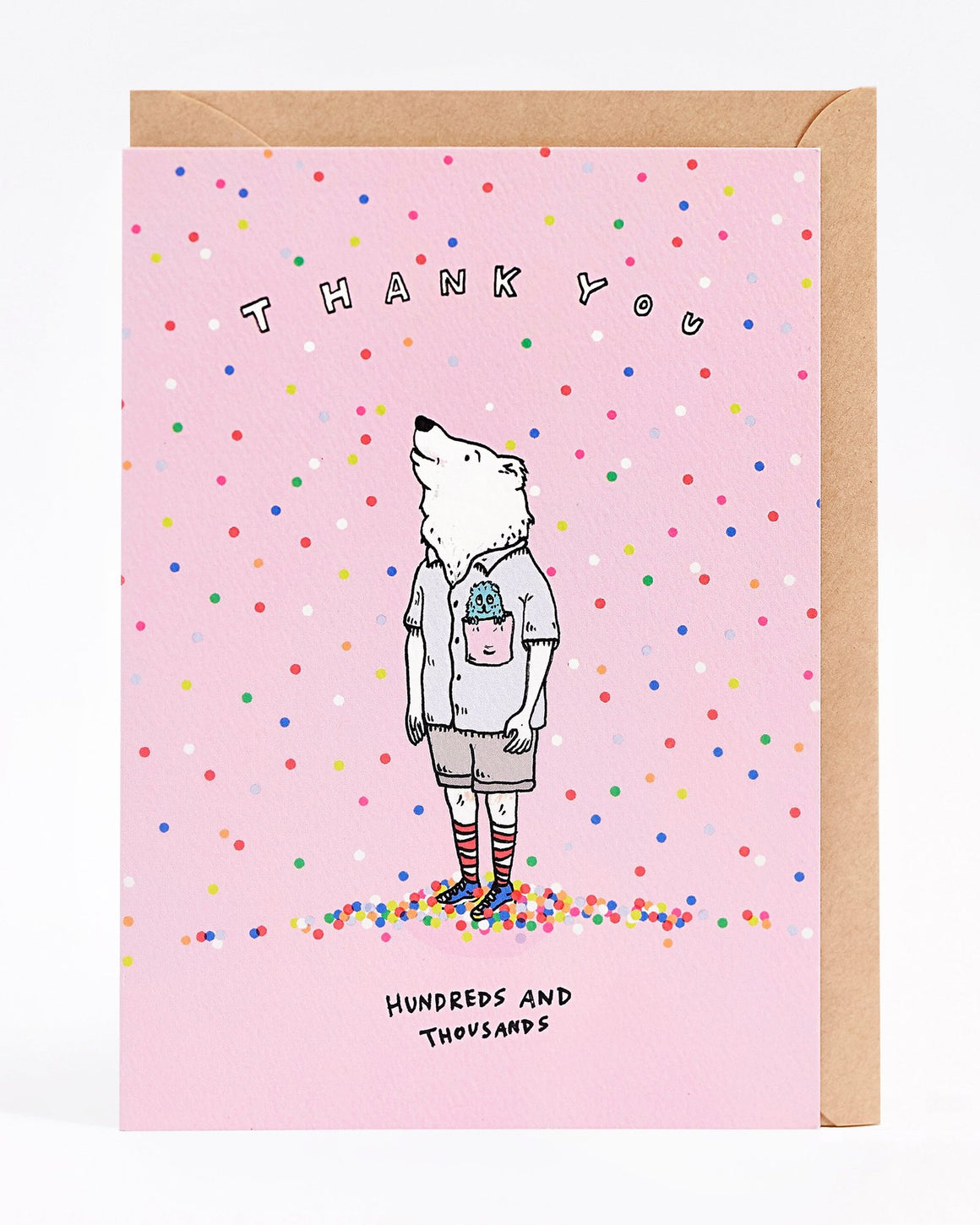 Thank you 100's and 1000's Card