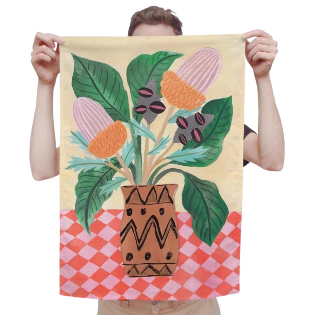 Bushdance Tea Towel