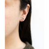 Double Dot Earrings - Small - SS