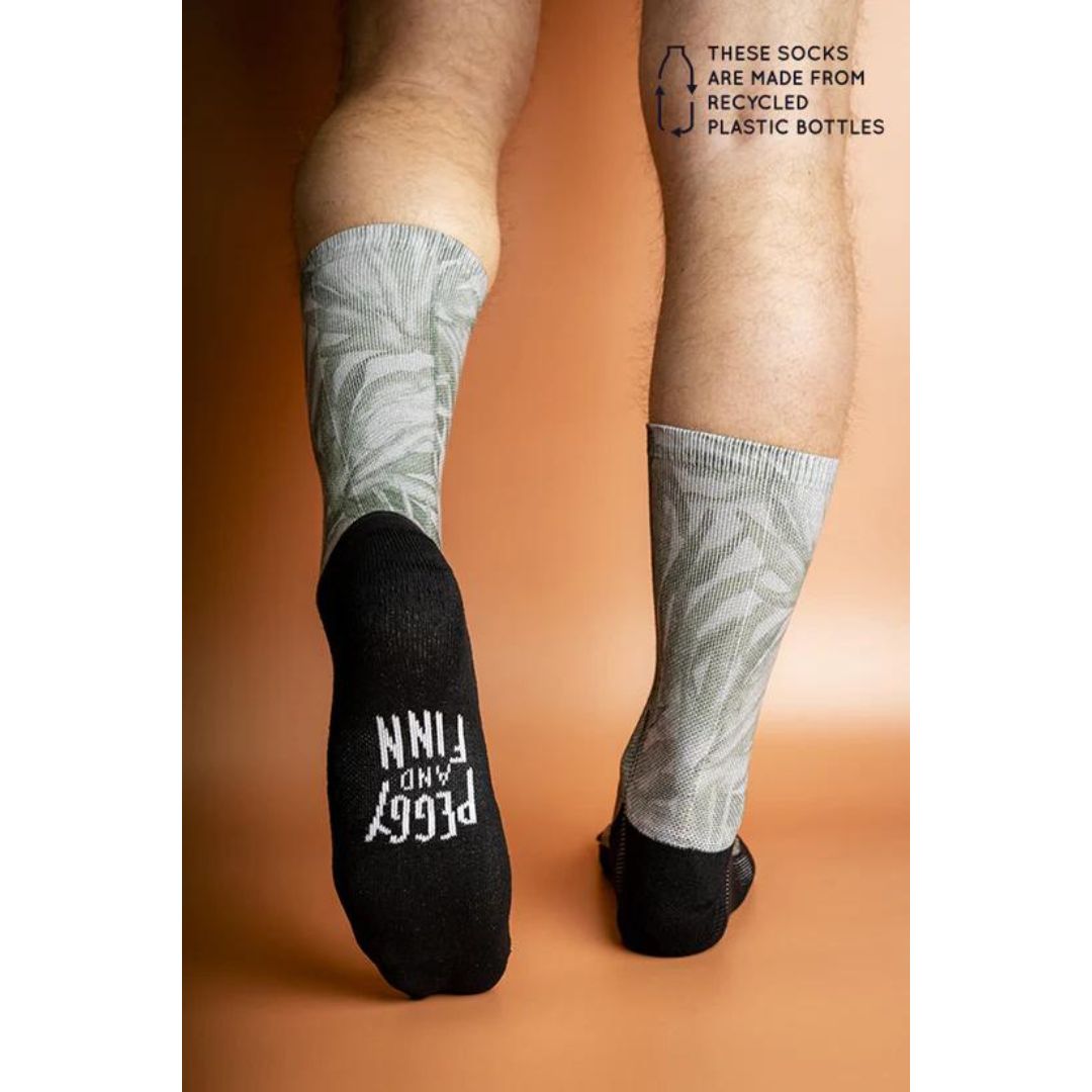 Socks -  Fan Palm Sage