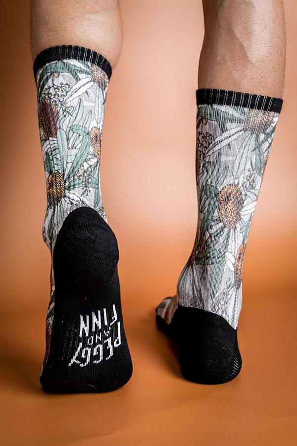 Socks -  Banksia Grey